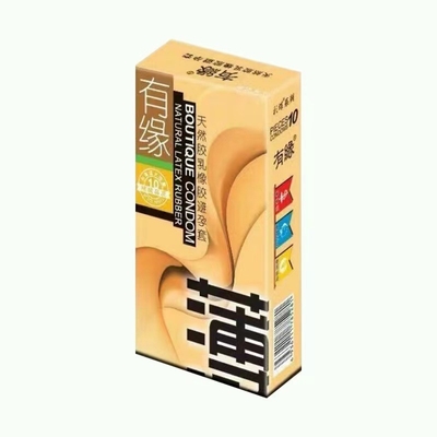 Condones lubricados de larga duración para una intimidad segura y duradera en múltiples colores