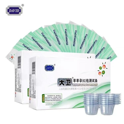 10 piezas/caja Kit de prueba de embarazo temprano con un período de validez de 30 meses
