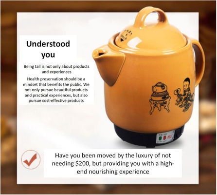 Pot de hierbas automáticas para la medicina tradicional china Una combinación perfecta de culturas