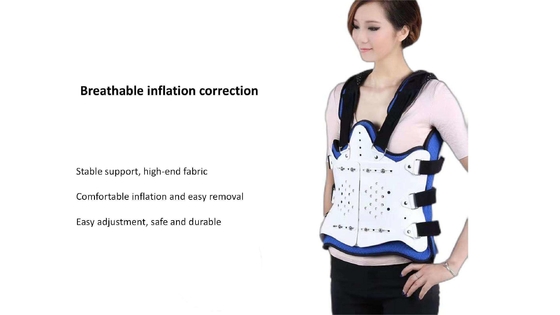 Especificaciones de la columna vertebral torácica y lumbar ajustable para postoperatorio