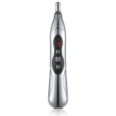 Pluma de tratamiento de salud con pulso de meridiano electrónico de clase II con envío de mapas de puntos de acupuntura