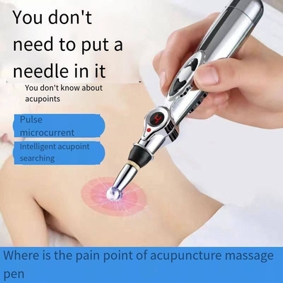 Pluma de tratamiento de salud con pulso de meridiano electrónico de clase II con envío de mapas de puntos de acupuntura