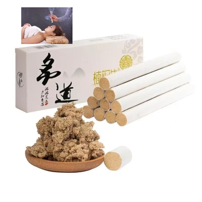 Revitaliza con Ai Tiao Los palos de moxibustión de medicina china promueven la circulación sanguínea