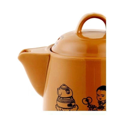 Artesanía artesanal Casa de la tetera para su cocina No incluye cubierta transparente
