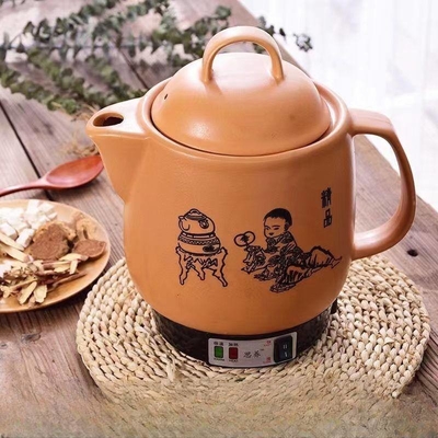 5 años de vida útil Ginseng Soup Pot con apagón totalmente automático y hierbas chinas