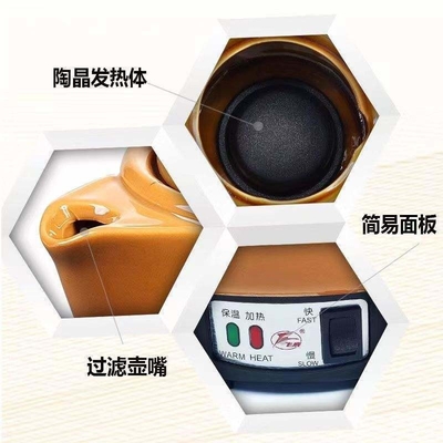 Home Salud eléctrica Olla con material cerámico que refleja la cultura china antigua