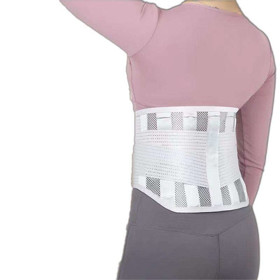 Cinturón de protección de la columna lumbar de grado médico tipo CR III con elasticidad y placa de acero