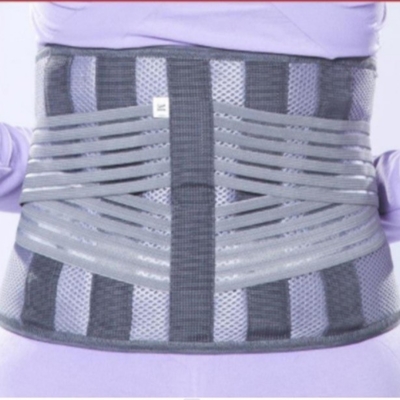 Apoyo lumbar para discos sobresalientes Coser con una aguja uniforme sin puntadas