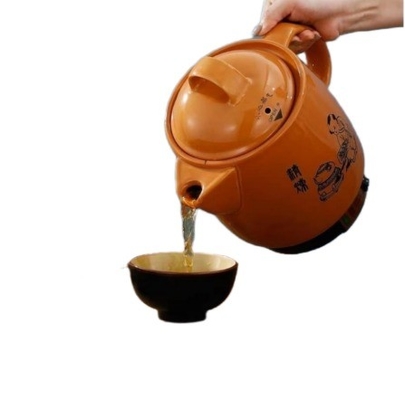 Gran valor decorativo Borosilicato de vidrio de cocina sartén de sopa para el hogar Set de hotel