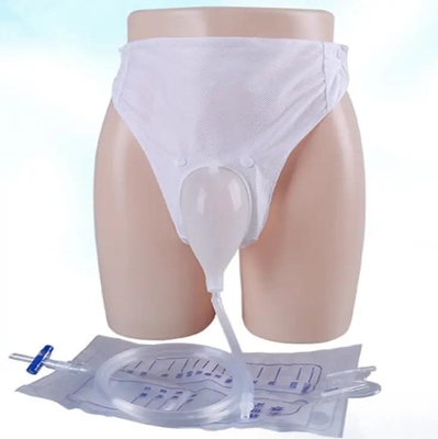 Saco de orina de piernas de plástico desechable para diseño médico ordinario y desinfección física