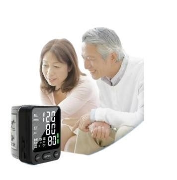 Presurización inteligente Esfigmomanómetro electrónico portátil con pantalla LCD grande