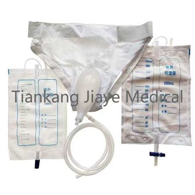 Diseño a prueba de fugas de correa elástica bolsa de drenaje urinario para piernas universales Four Seasons