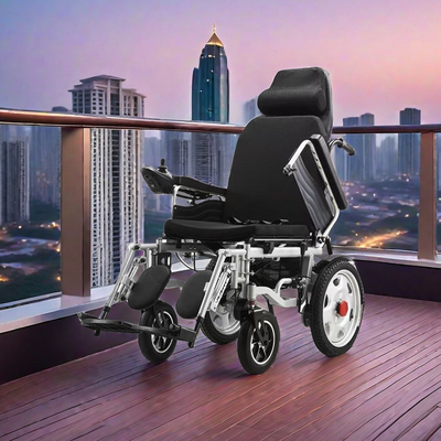 Silla de ruedas plegable y portátil para el hogar