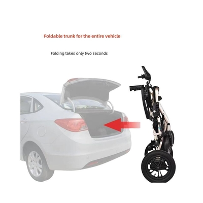 Silla de ruedas eléctrica compacta y motorizada HBLD3-C para la clasificación por instrumentos de la clase II