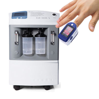 Máquina de oxígeno de doble corriente Atomización para el hogar Generador de oxígeno médico de 10 litros