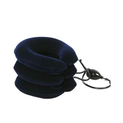 Dispositivo de tracción cervical ajustable de terciopelo completo para centro de rehabilitación