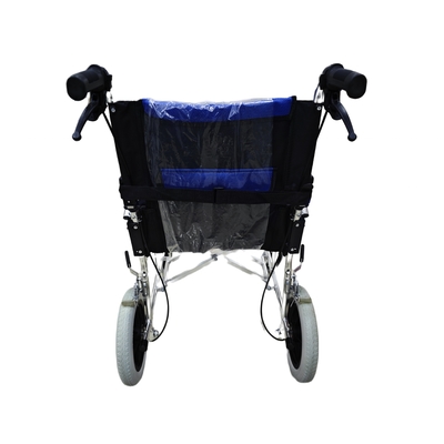 Silla de ruedas médica plegable y portátil para discapacitados con capacidad de carga de 120 kg
