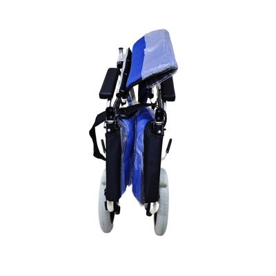 Silla de ruedas médica plegable y portátil para discapacitados con capacidad de carga de 120 kg