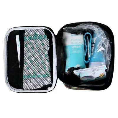 Kit de emergencia de primeros auxilios tácticos con mochila y material de camuflaje