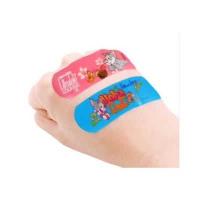 Bandaje de dibujos animados impermeable y transpirable para niños