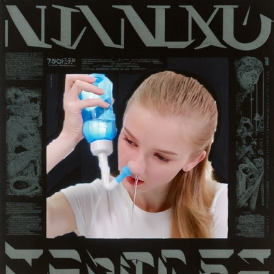 Diseño de ventaja de clase I Cubo de agua Bebé dibujo animado Niños primer s Irrigador nasal médico