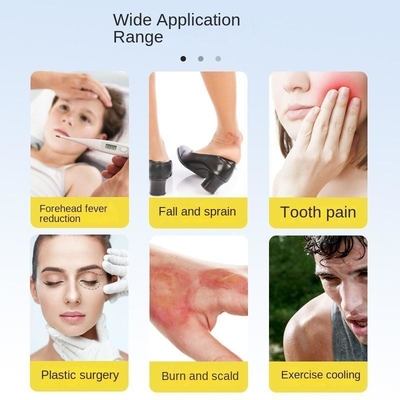 120g Capacidad Refrigerante Médico Envase Instant Cold Envase Hielo Envase Mascarilla Ocular Envase Gel de Hielo