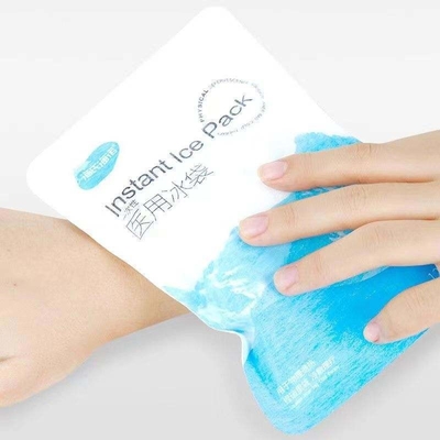 Productos de emergencia de uso médico personalizado Bolsas de hielo no tóxicas envolturas para alivio instantáneo del frío
