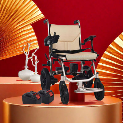 Silla de ruedas portátil y de embarque en avión HBLD3-C con accionamiento eléctrico para rehabilitación