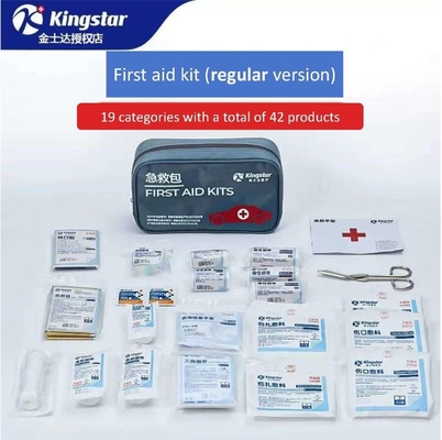 Kit de primeros auxilios de rescate de emergencia con dos mangos Bolso médico portátil para viajes en automóvil