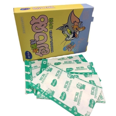 Ayuda de banda de dibujos animados impermeable y transpirable GB/T 32610 Norma para la decoración de duchas