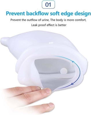 Diseño a prueba de fugas Bolsa de plástico desechable para drenaje de orina para equipos médicos de 2000 ml