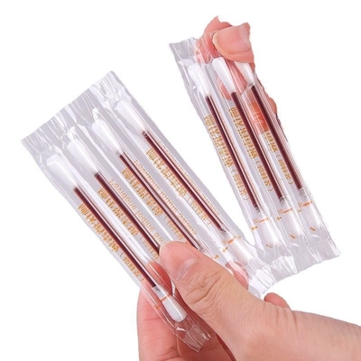 Swabs de algodón de alcohol medicinal certificados CE con una vida útil y certificación de 2 años