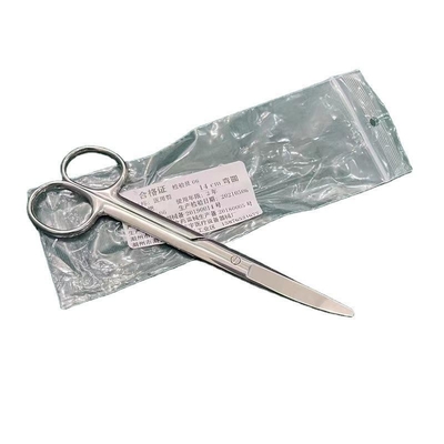 Instrumentos médicos quirúrgicos Tijeras de vendaje de 16 cm con hojas de acero inoxidable duraderas