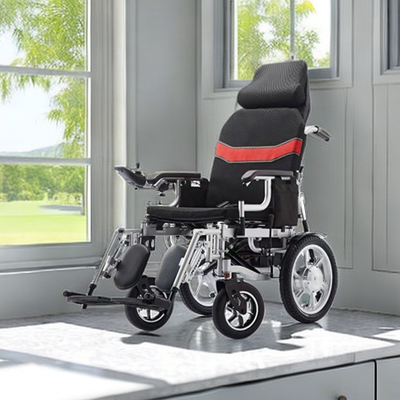 Casa 250W*2 silla de ruedas eléctrica con certificado CE ISO 13485 y diseño ligero