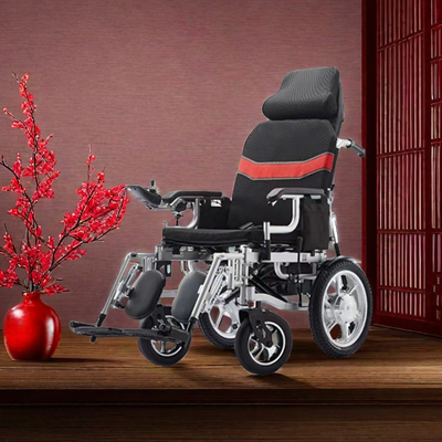 Silla de ruedas fácil de usar para ancianos con baño Dimensiones generales 108*67*91cm Peso de carga 120kg