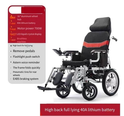 24V Voltage Dehao Ninguna silla de ruedas eléctrica para uso médico 108*67*91cm Dimensiones