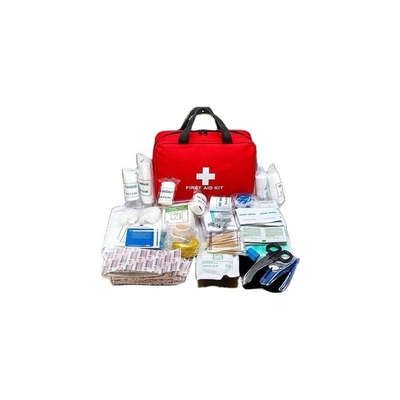 Kit de emergencia de primeros auxilios al aire libre Equipo de campamento médico de supervivencia Bolsa con materiales
