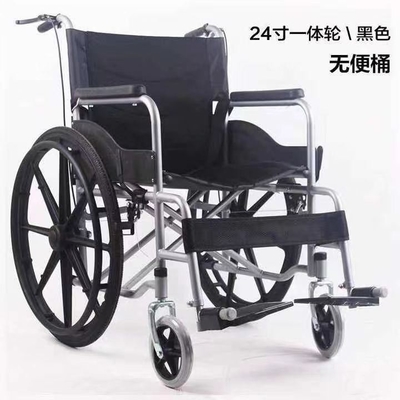 Hospitales Personas de edad avanzada Manual silla de ruedas plegable ligera