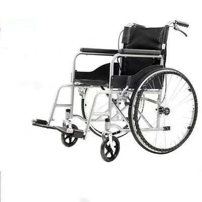 Hospitales Personas de edad avanzada Manual silla de ruedas plegable ligera