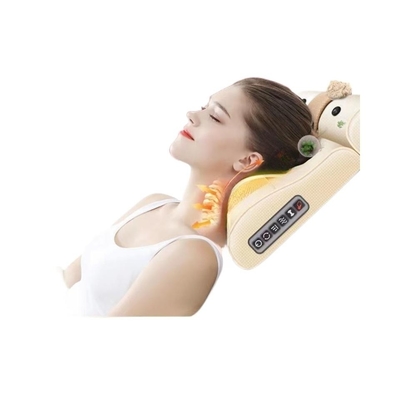 Terapia de compresión caliente para mejorar el sueño en casa Acupuntura almohada de masaje cervical de hombro