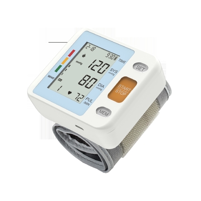2.2 pulgadas Tamaño de pantalla Eléctrico plástico Aneroide Esfigmomanómetro electrónico para el hogar