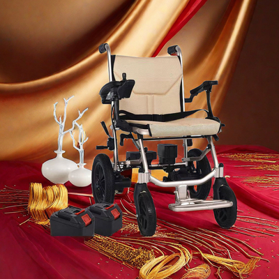 Kit de conversión de silla de ruedas eléctrica plegable multifuncional para motor doble de un solo lado