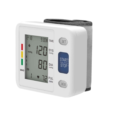 Clase II W3-3 Contador de presión arterial de muñeca preciso automático con equipo médico