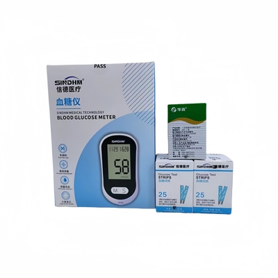 2 Recolección en microscala Kit portátil de monitoreo de la glucosa en sangre