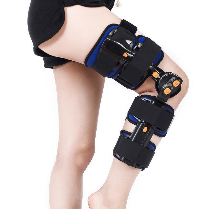 Clase I, soporte de rodilla ajustable para rodillas con colgante y ángulo máximo de 180°