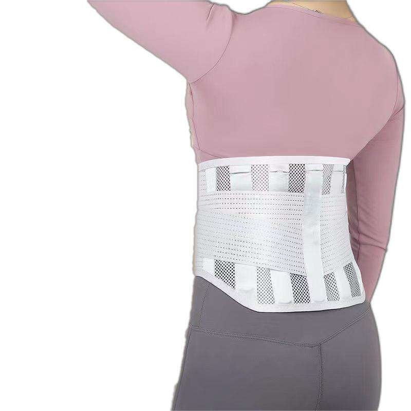 Cinturón de protección de la columna lumbar de grado médico tipo CR III con elasticidad y placa de acero