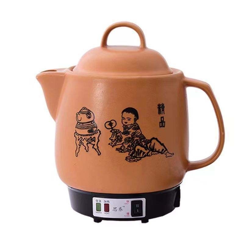 4.0L Pot de medicina tradicional china hecha a mano perfecta para la decoración tradicional del hogar