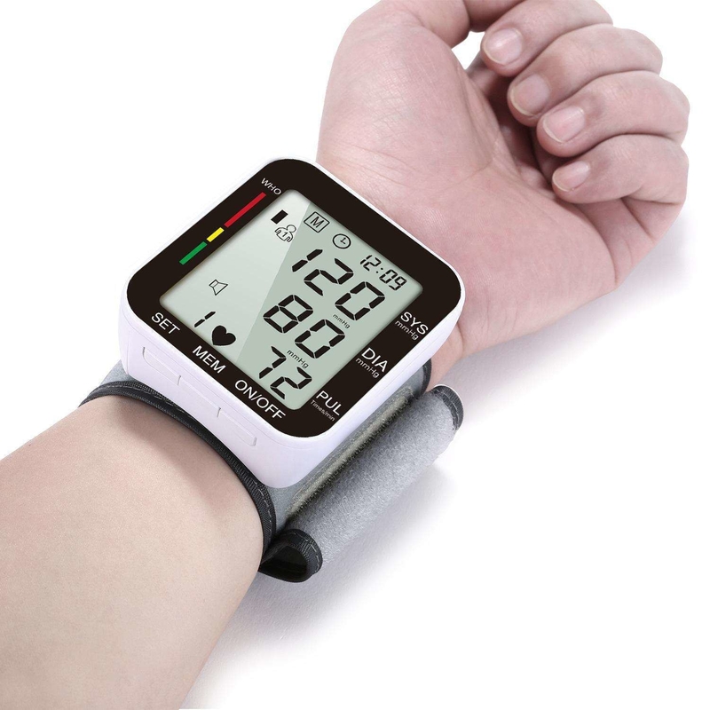 Easy Shuttle Operate Digital Pulsera de control de presión arterial CE Esfigmomanómetro para el hogar