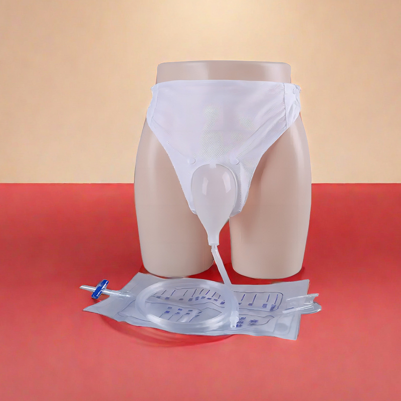 Diseño de Soft Edge Bolso urinario pediátrico portátil para hombres universal y a prueba de fugas