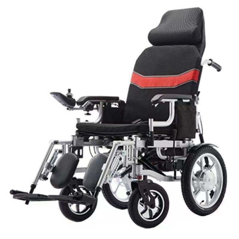 CE ISO 13485 Certificado 500W silla de transferencia de ruedas motorizadas con hamaca peso de carga 120kg